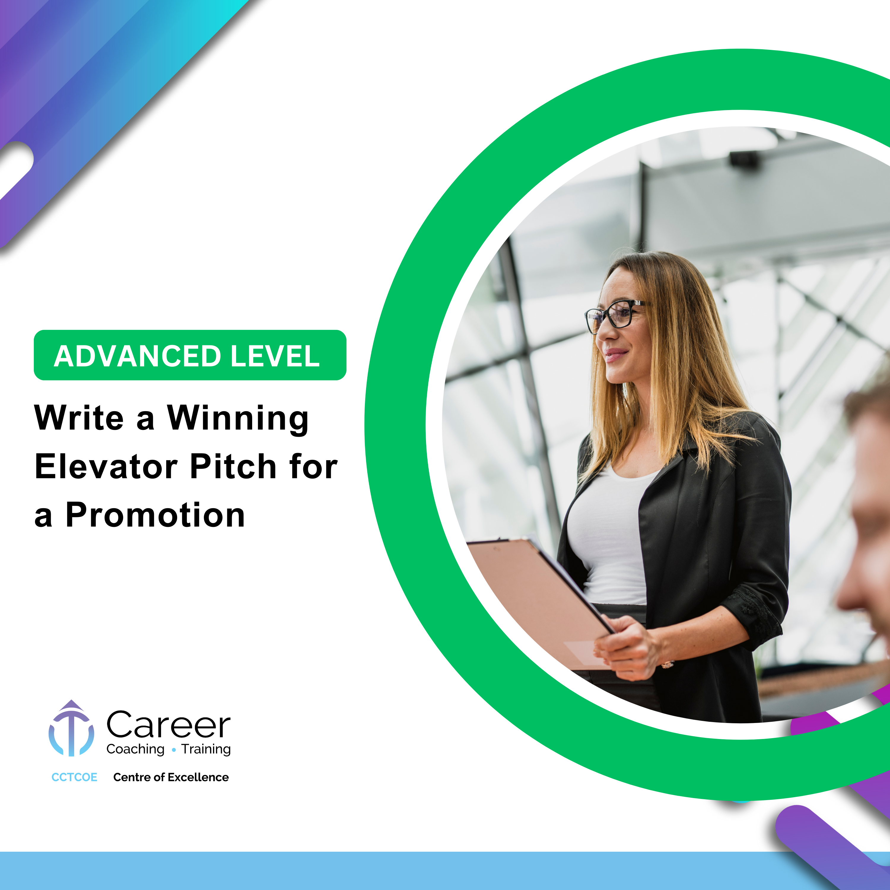 Write a Winning Elevator Pitch for a Promotion