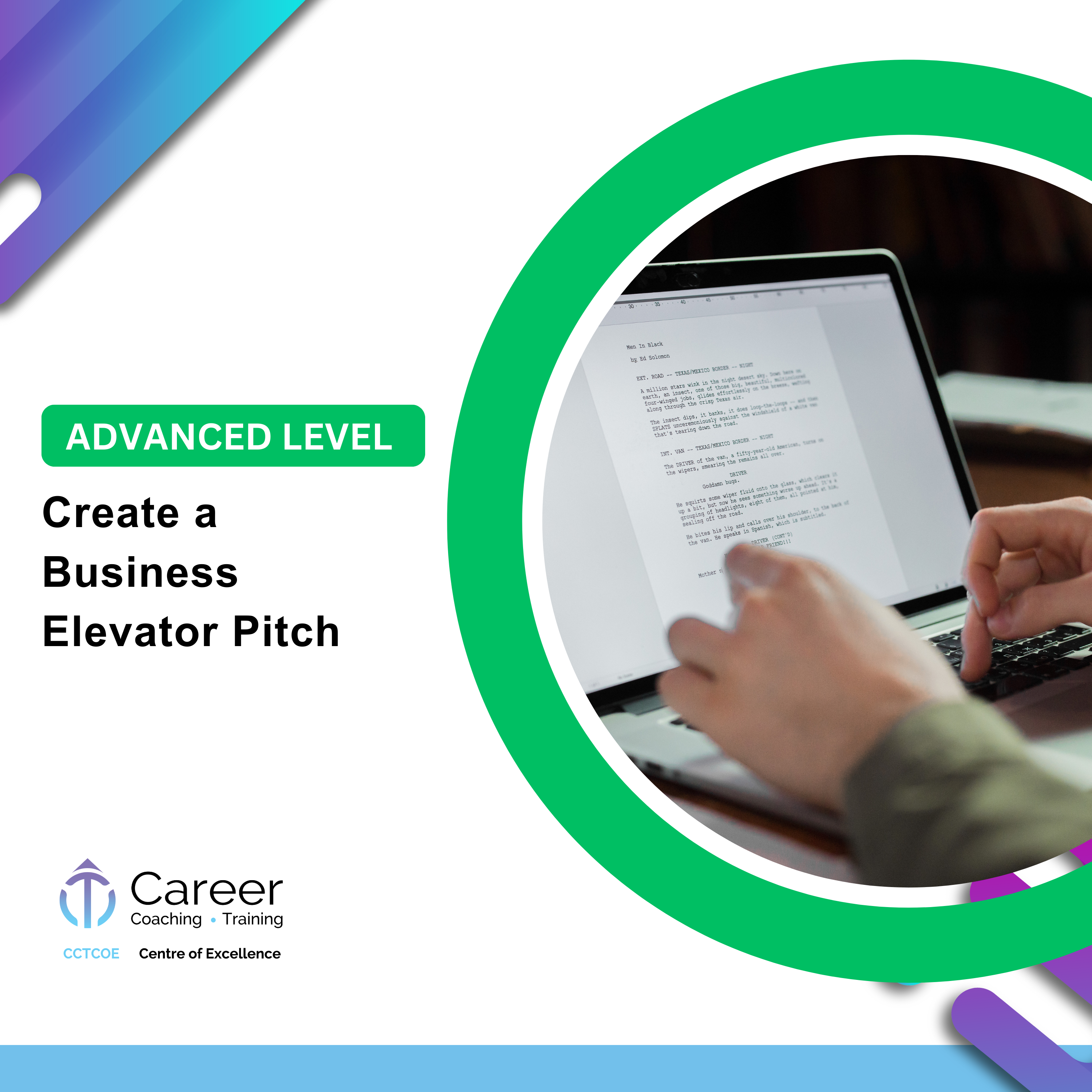 Create a Business Elevator Pitch