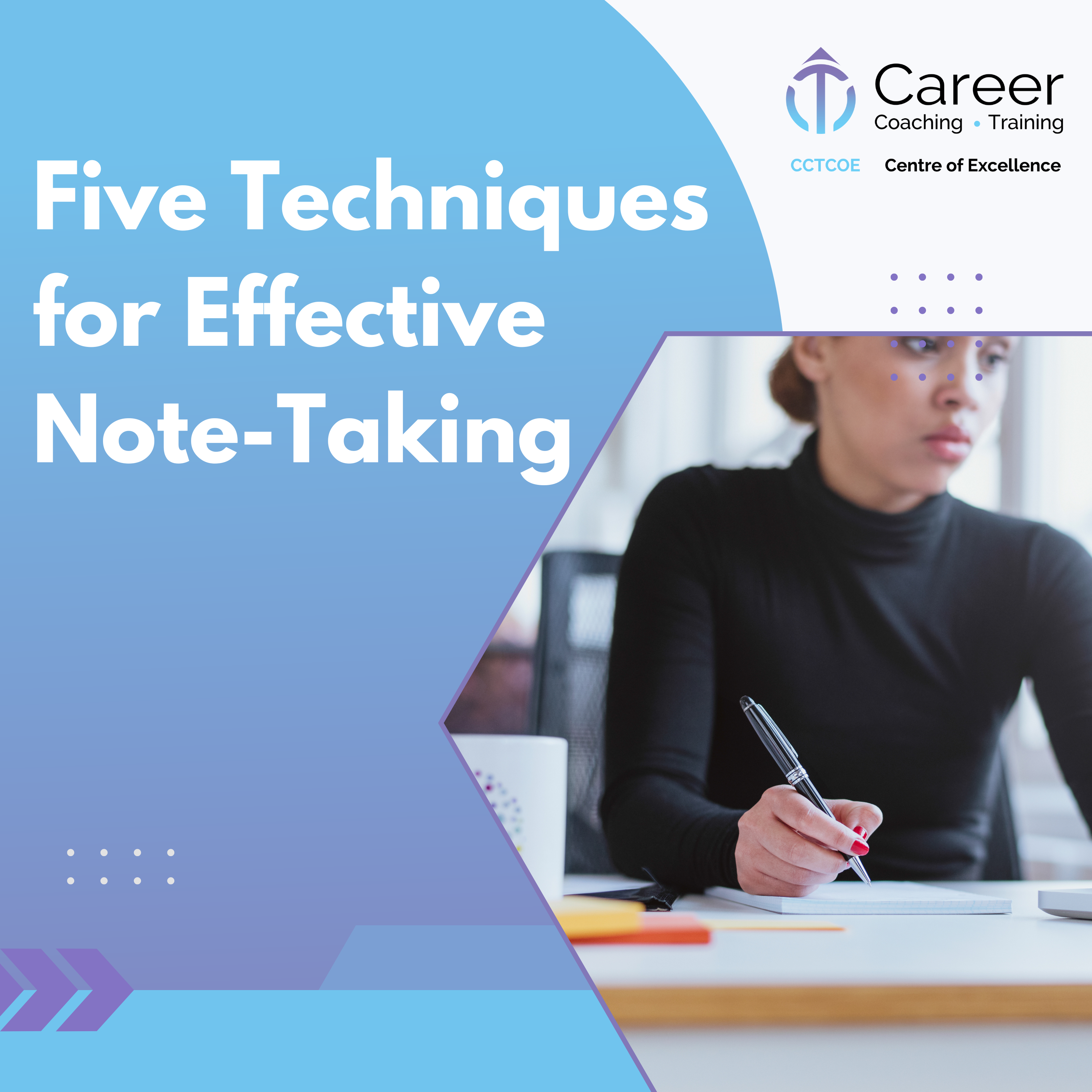 Five Techniques for Effective Note Taking
