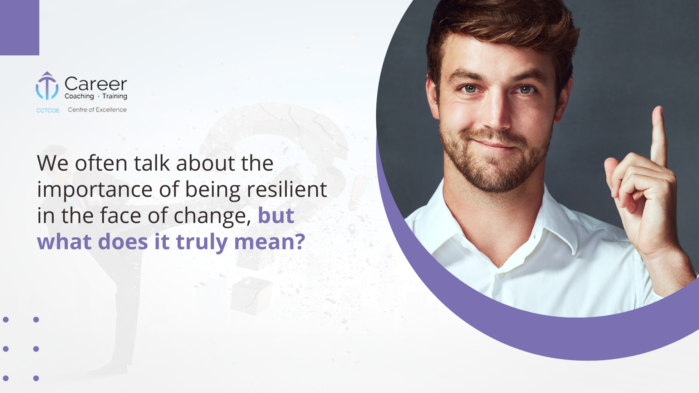 We often talk about the importance of being resilient in the face of change, but what does it truly mean?