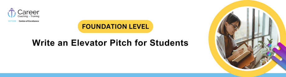 Write an Elevator Pitch for Students